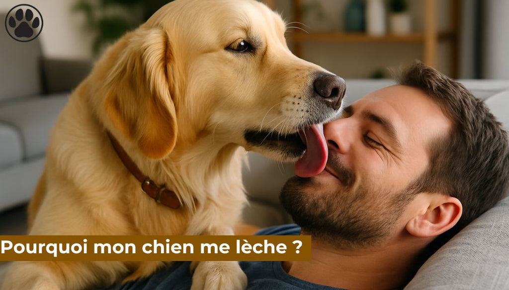 Pourquoi mon chien me lèche ?