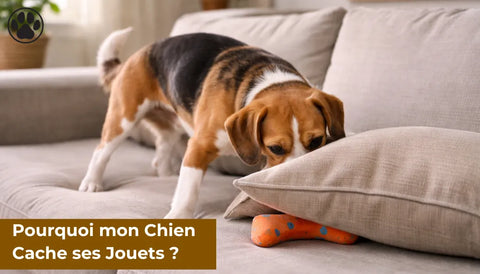 Pourquoi mon Chien Cache ses Jouets ?