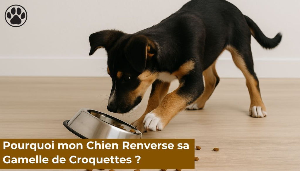 Pourquoi mon Chien Renverse sa Gamelle de Croquettes ?