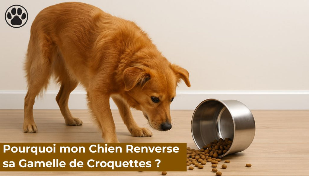 Pourquoi mon Chien Renverse sa Gamelle de Croquettes ?