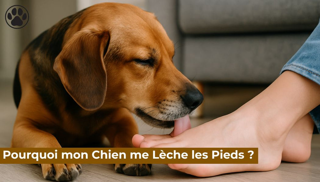 Pourquoi mon Chien me Lèche les Pieds ?