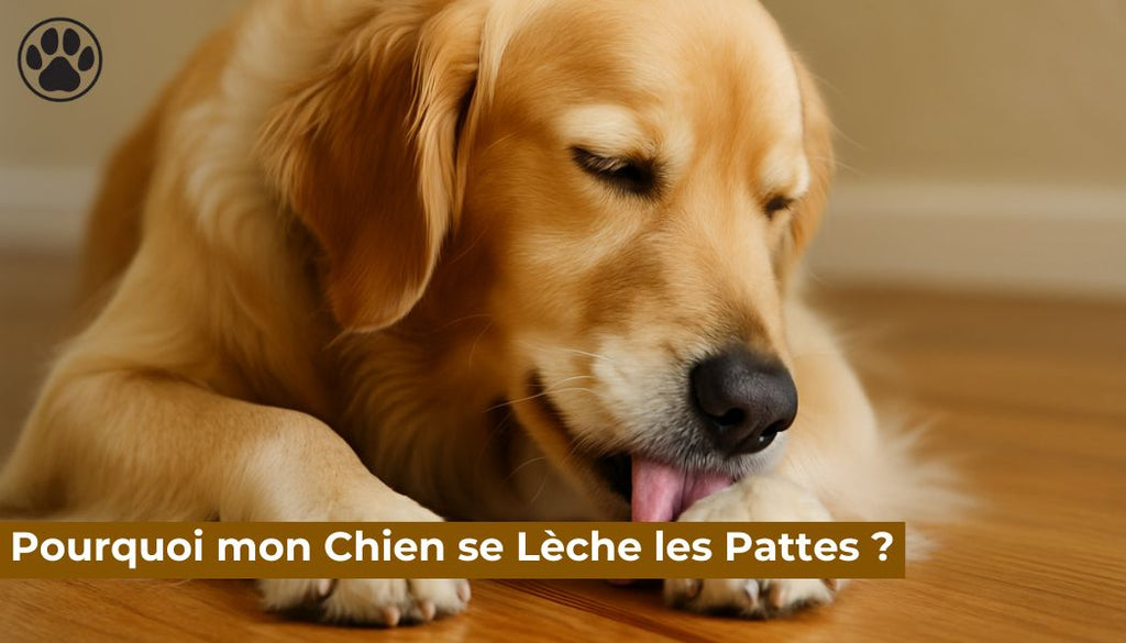 Pourquoi mon Chien se Lèche les Pattes ?